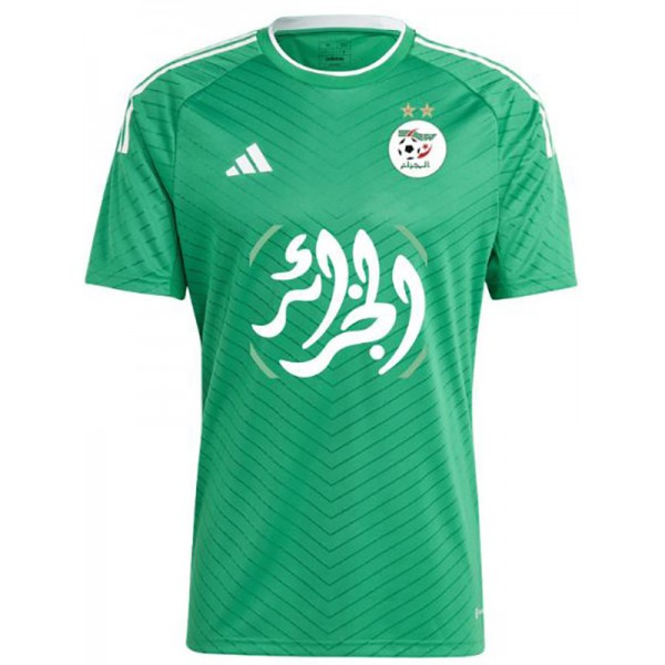 Algeria maglia da calcio Collector Ed uniforme da calcio verde kit da calcio da uomo top camicia sportiva 2023